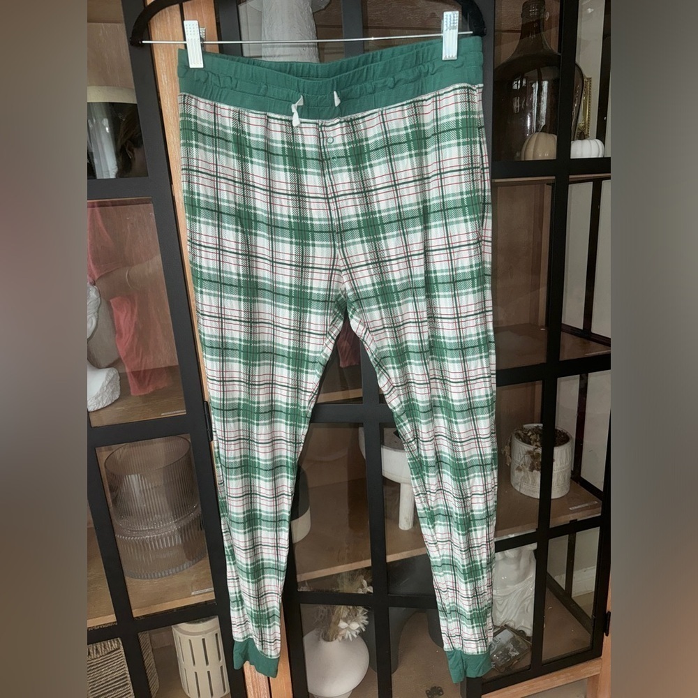 Little Sleepies bamboo pajamas pants noel plaid matching christmas holidays